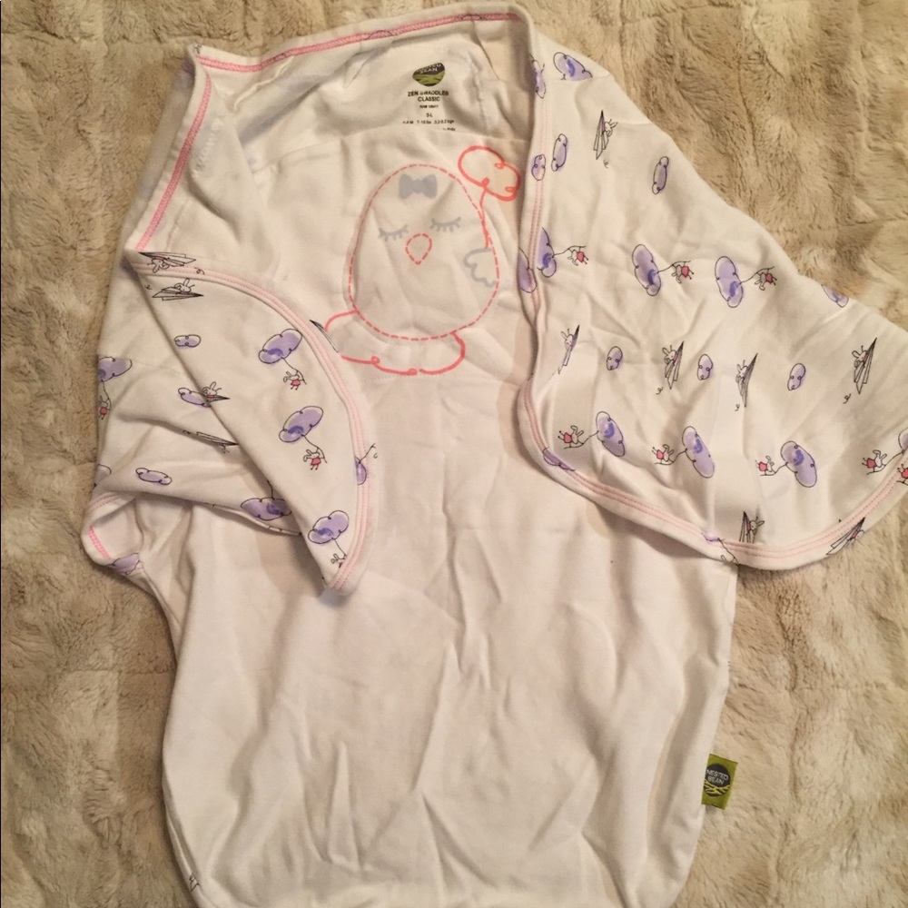 Nested Bean weighted swaddle sack